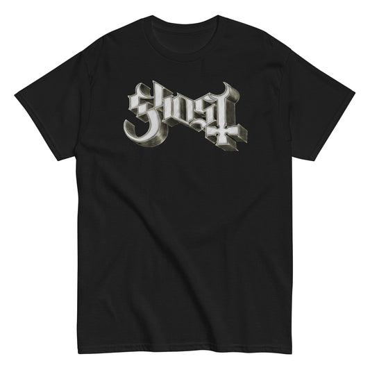 MERCHMOMENT Ghost - Sliver Logo T-Shirt [Apparel] - Rock Band Apparel