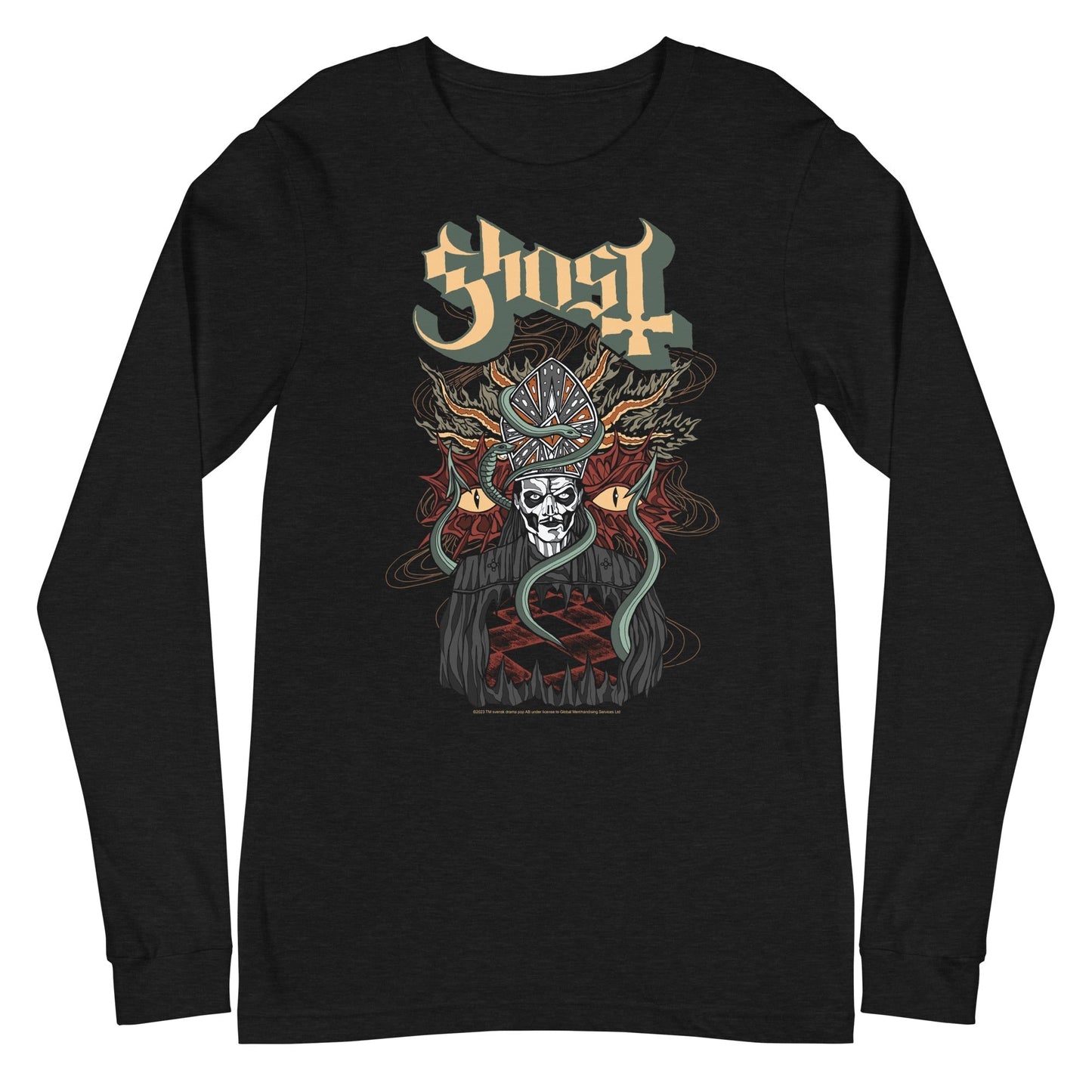 MERCHMOMENT Ghost - Soiled Earth Long Sleeve T-Shirt [Apparel] - Rock Band Apparel