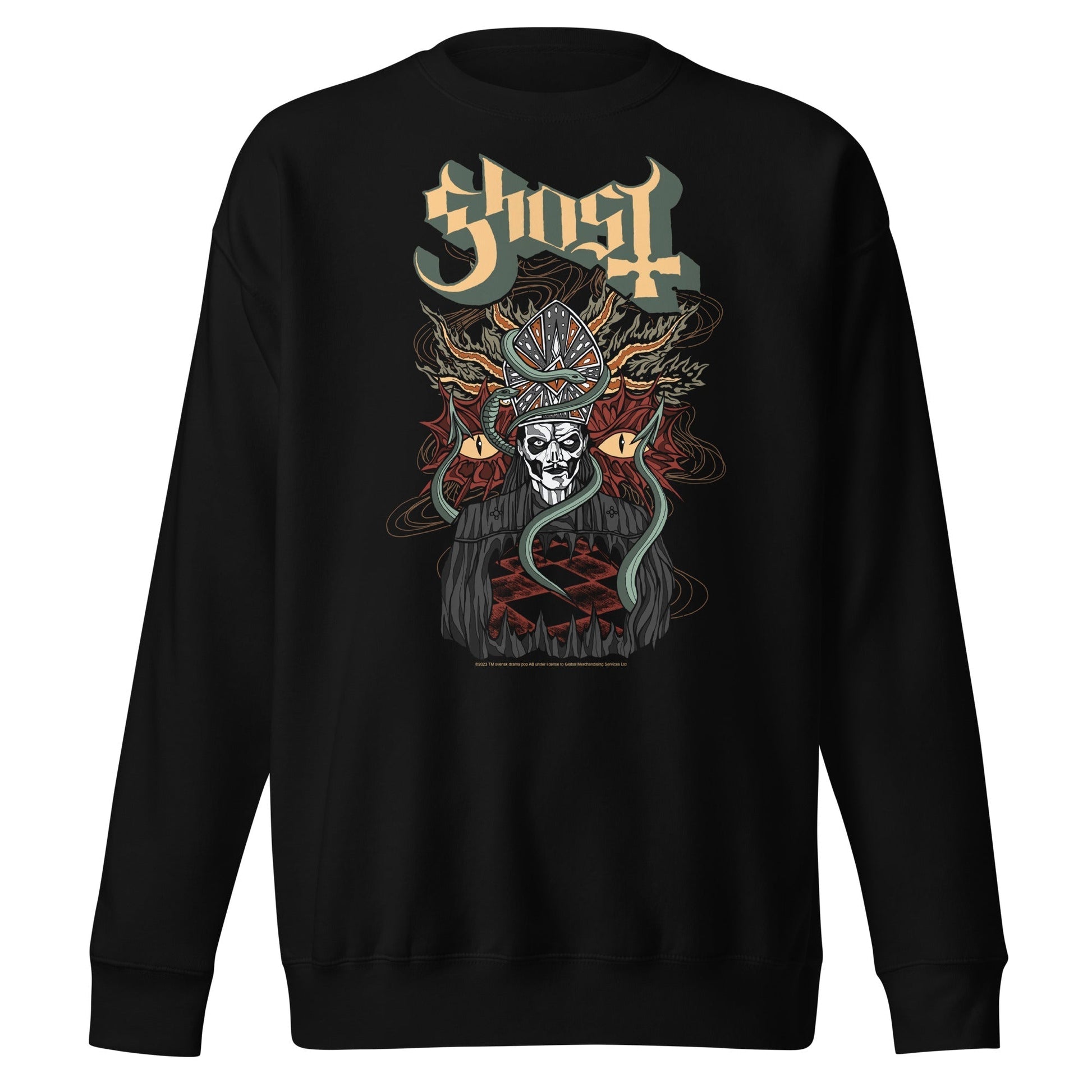 MerchMoment Ghost - Soiled Earth Sweatshirt [Apparel] Black