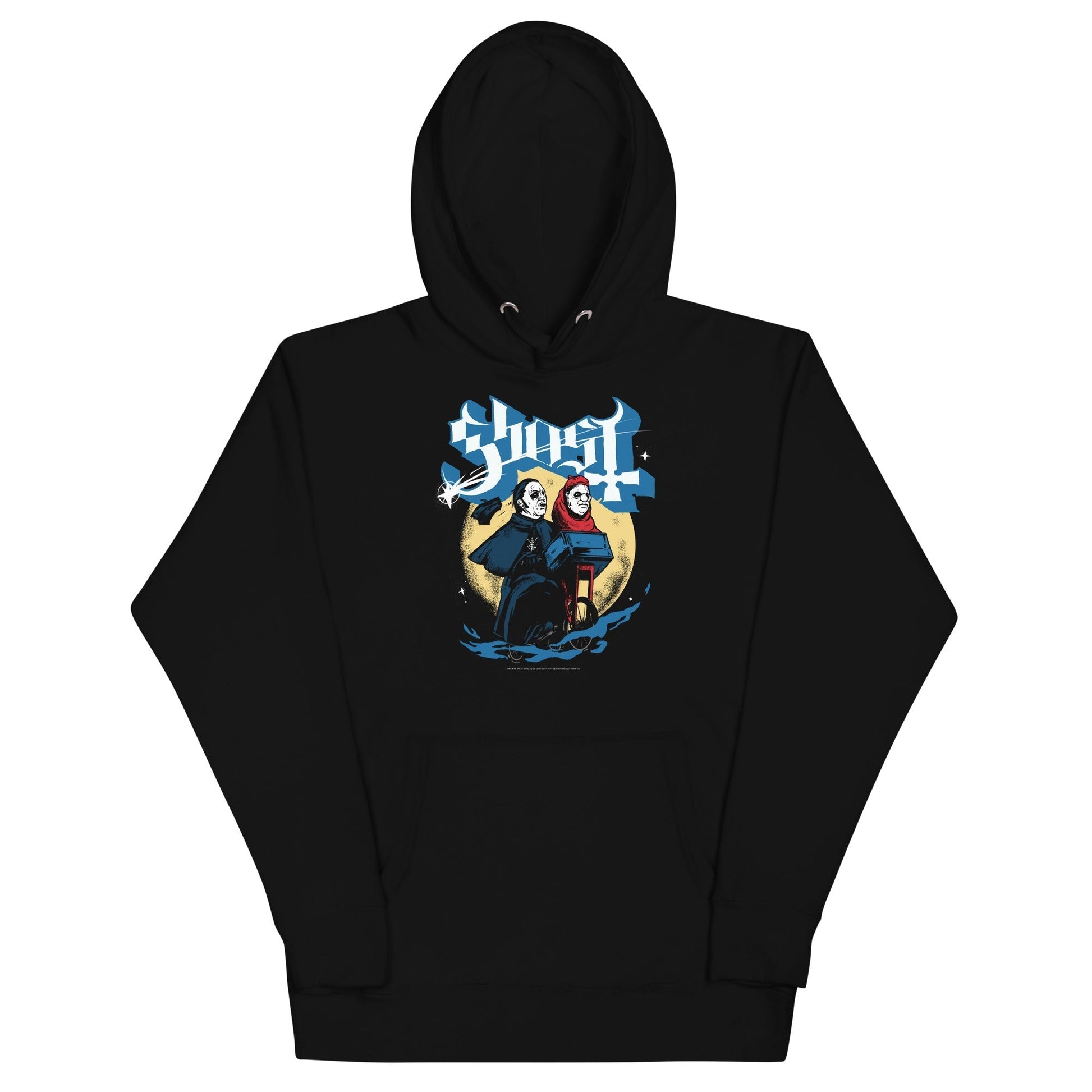 MerchMoment Ghost - Two Headed Monster Hoodie [Apparel] Black