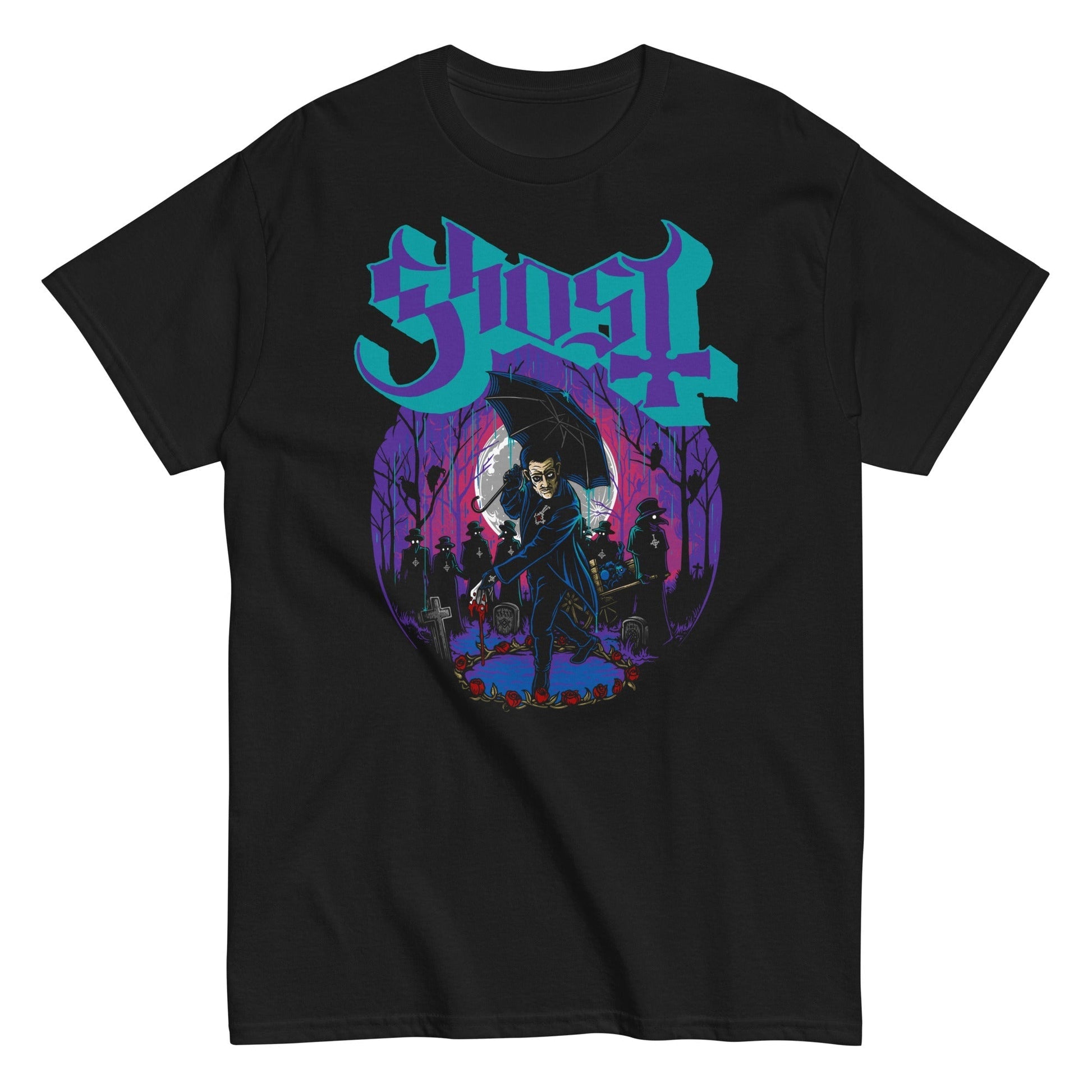 MERCHMOMENT Ghost - Umbrella T-Shirt [Apparel] - Rock Band Apparel