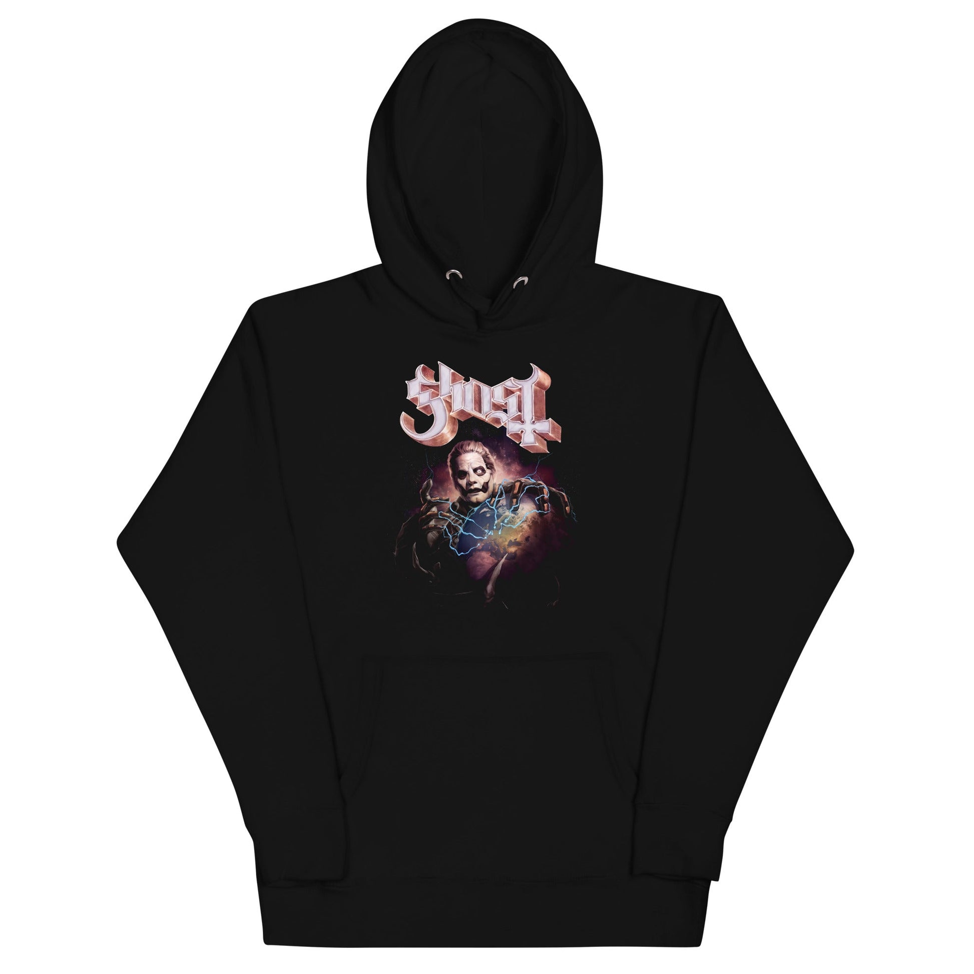 MerchMoment Ghost - World Logo Hoodie [Apparel] Black