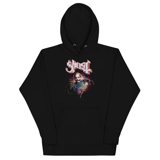 MerchMoment Ghost - World Logo Hoodie [Apparel] Black