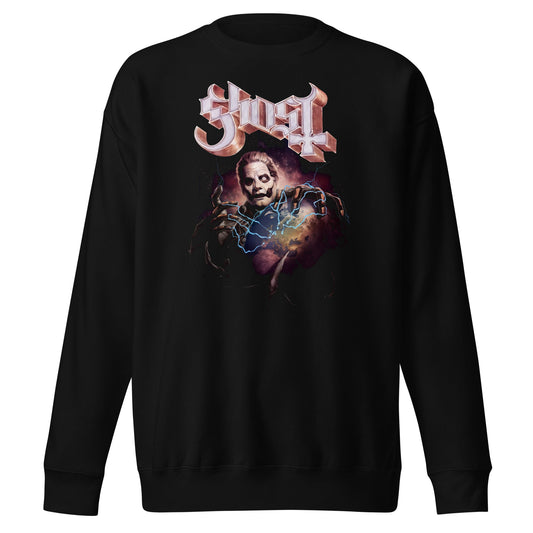MERCHMOMENT Ghost - World Logo Sweatshirt [Apparel] - Rock Band Apparel