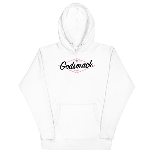 MERCHMOMENT Godsmack - Black and Pink Logo Hoodie [Apparel] - Rock Band Apparel