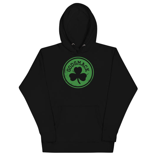 MerchMoment Godsmack - Green Shamrock Hoodie [Apparel] Black