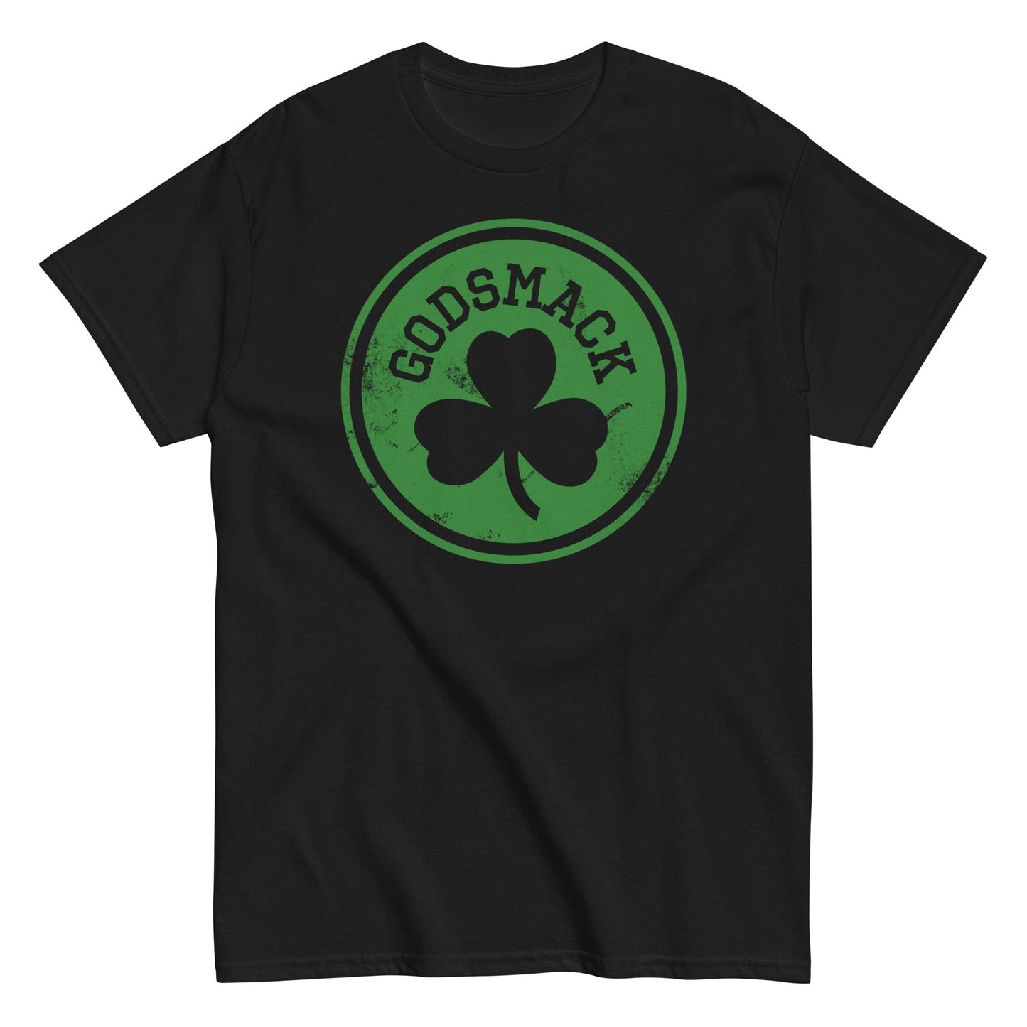 MerchMoment Godsmack - Green Shamrock T-Shirt [Apparel] Black