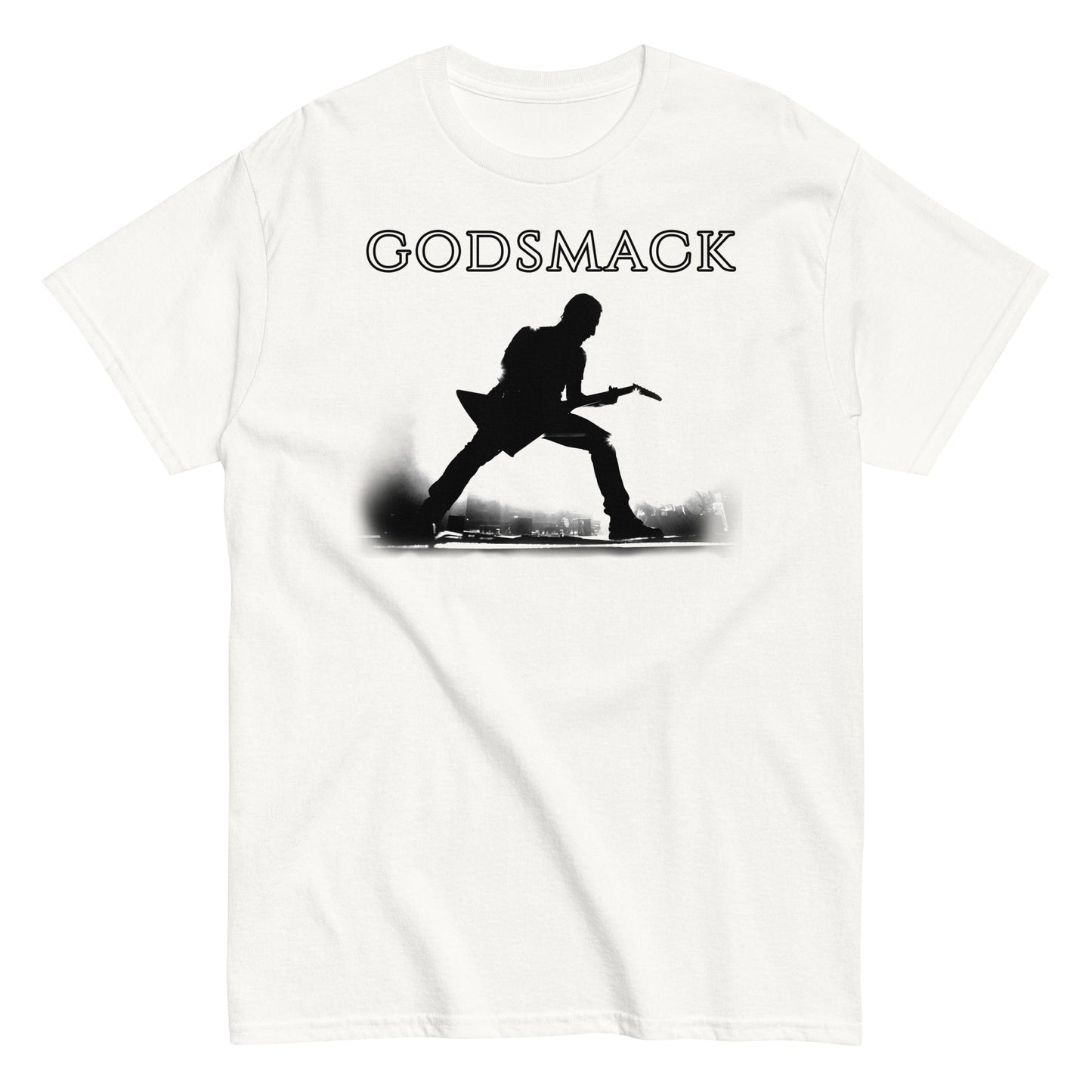 MERCHMOMENT Godsmack - Lean In Sillouhete T-Shirt [Apparel] - Rock Band Apparel