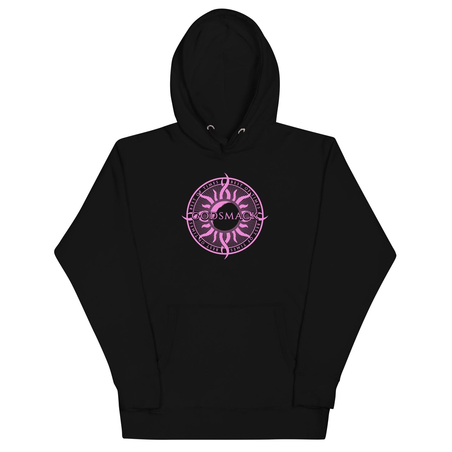 MERCHMOMENT Godsmack - Pink Godsmack Compass Hoodie [Apparel] - Rock Band Apparel