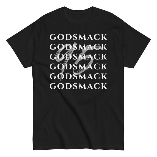 MerchMoment Godsmack - Repeat Logo T-Shirt [Apparel] Black