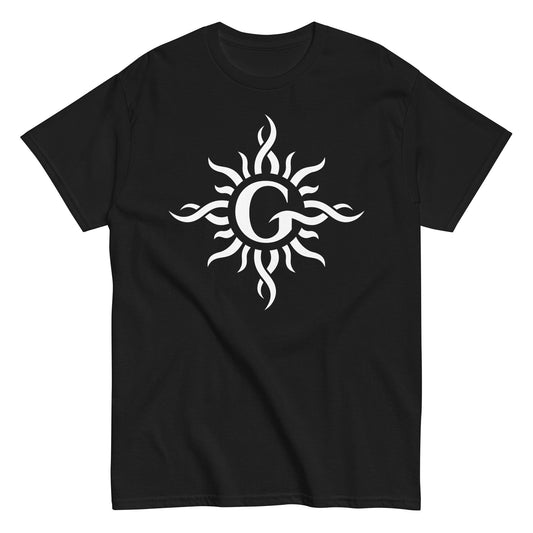 MerchMoment Godsmack - White Core Logo T-Shirt [Apparel] Black