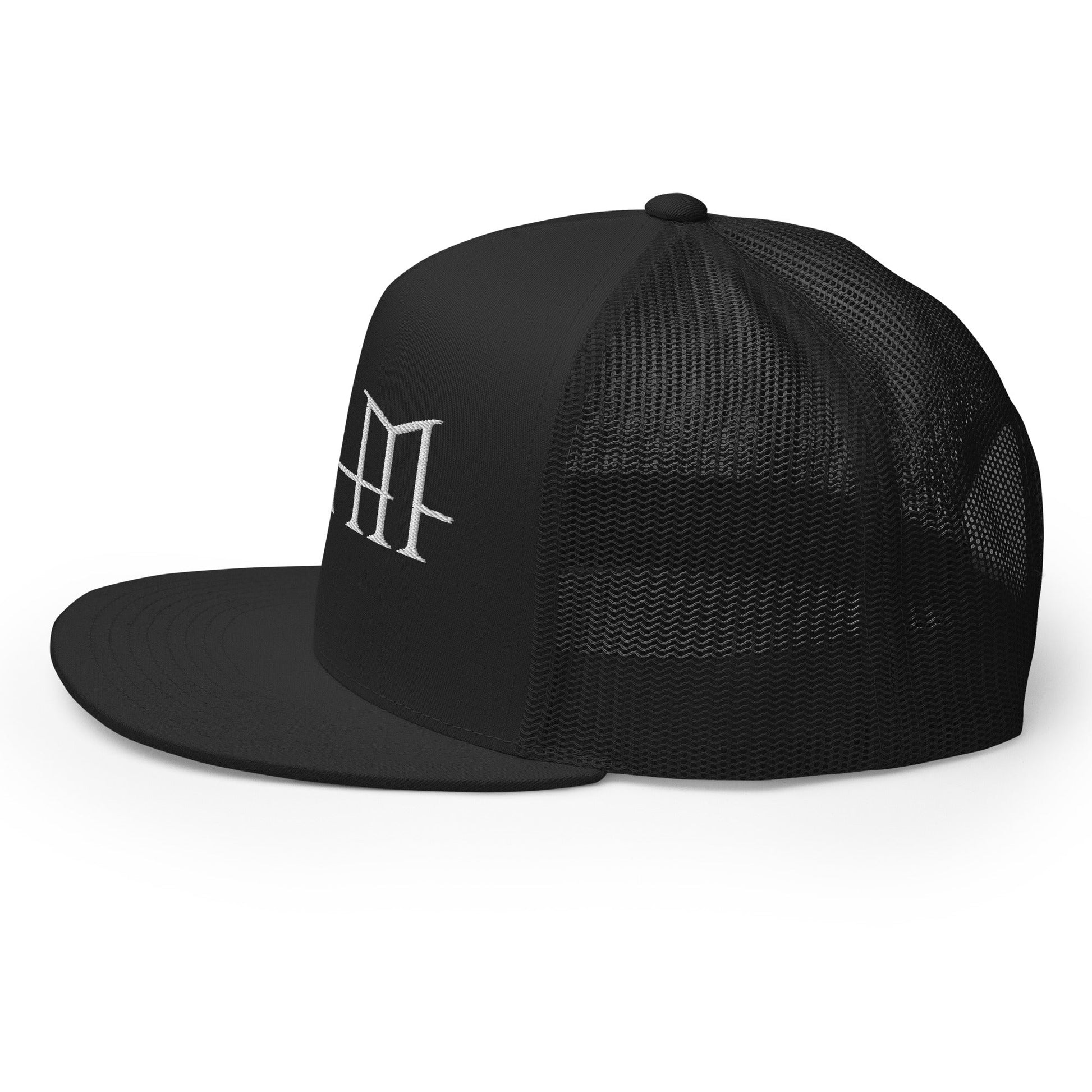MERCHMOMENT HIM Classic Logo Embroidered Trucker Hat [Apparel] - Rock Band Apparel