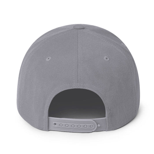 MERCHMOMENT HIM Classic Logo Grey Embroidered Snap Back Hat [Apparel] - Rock Band Apparel