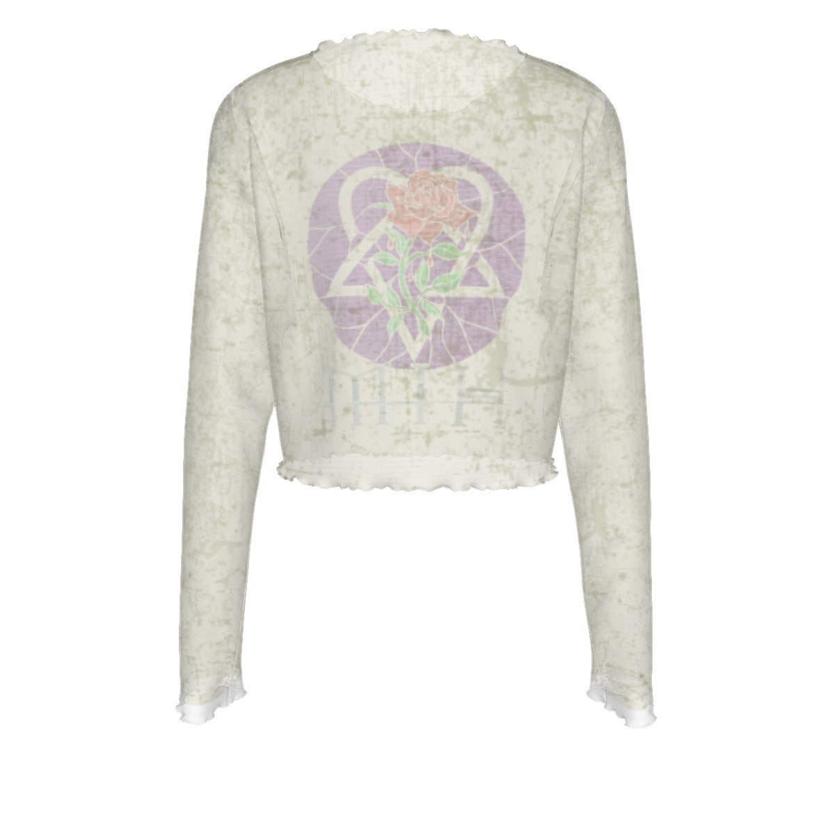 MERCHMOMENT Him Roses Women's Mesh Top [Apparel] - Rock Band Apparel