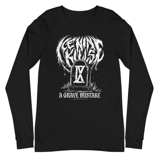 MerchMoment Ice Nine Kills - A Grave Mistake Long Sleeve T-Shirt [Apparel] Black