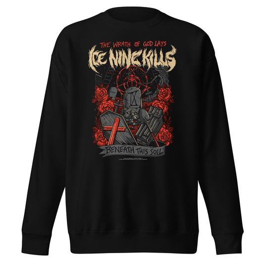 MerchMoment Ice Nine Kills - Beneath This Soil Sweatshirt [Apparel] Black