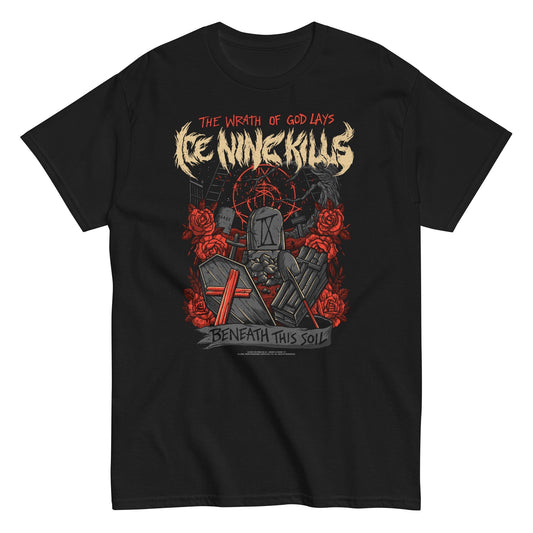 MERCHMOMENT Ice Nine Kills - Beneath This Soil T-Shirt [Apparel] - Rock Band Apparel
