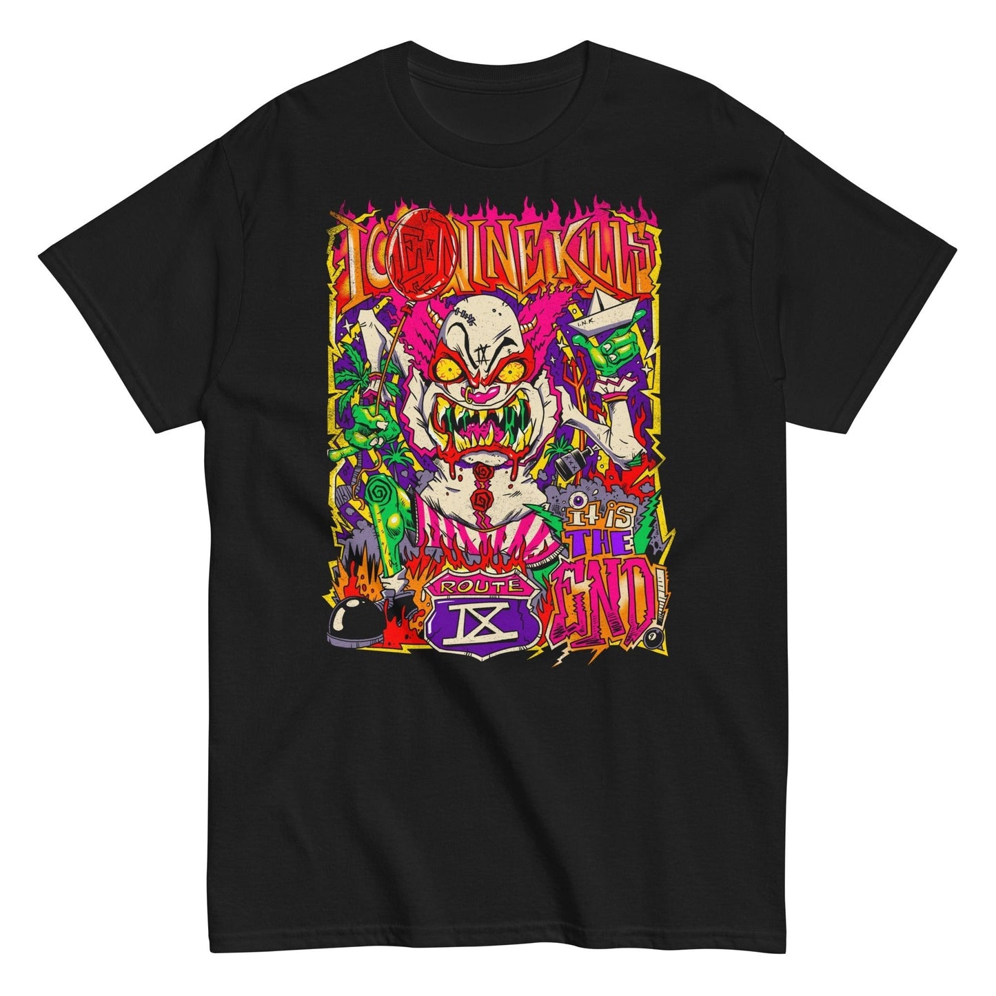 MERCHMOMENT Ice Nine Kills - Clowns Kill T-Shirt [Apparel] - Rock Band Apparel