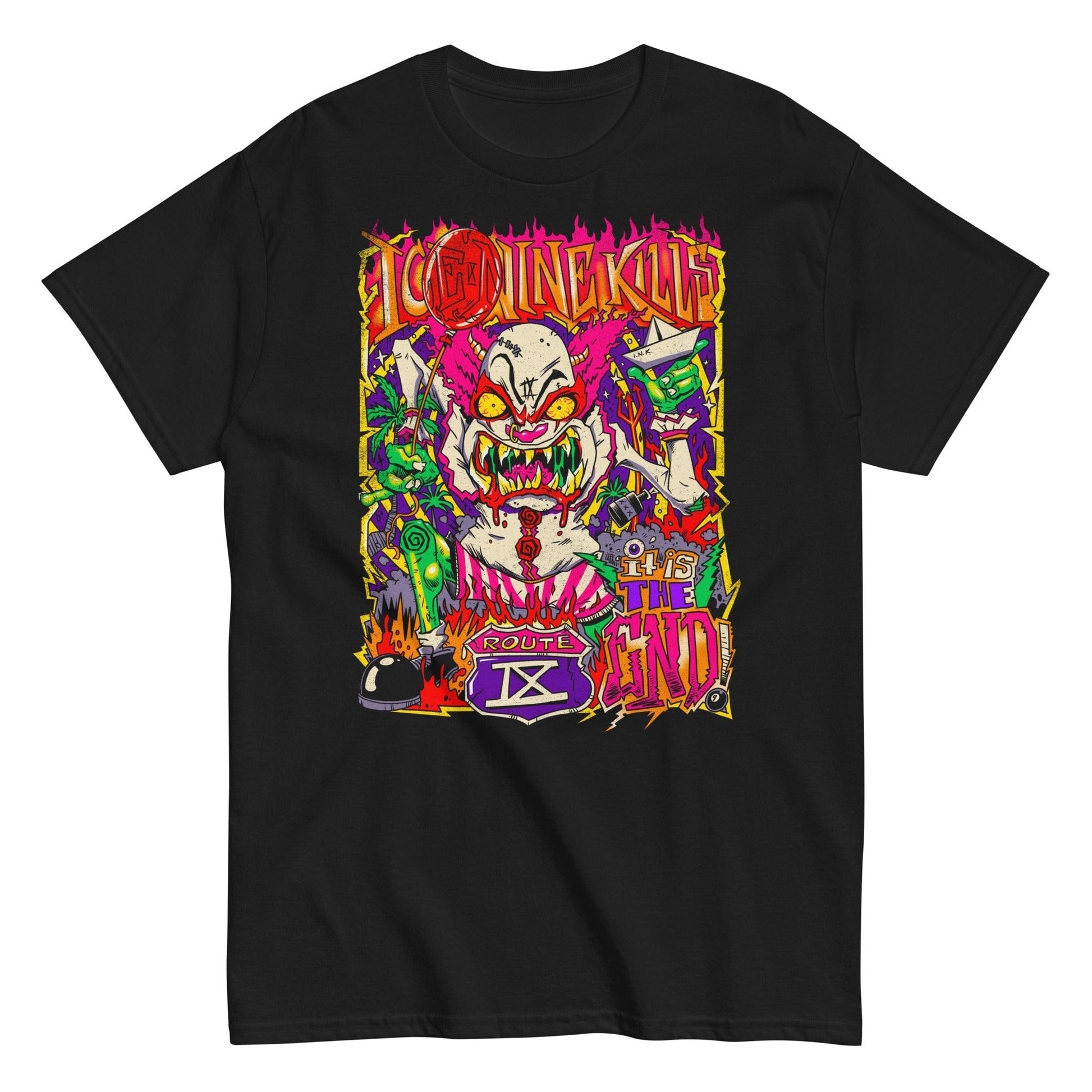 MERCHMOMENT Ice Nine Kills - Clowns Kill T-Shirt [Apparel] - Rock Band Apparel