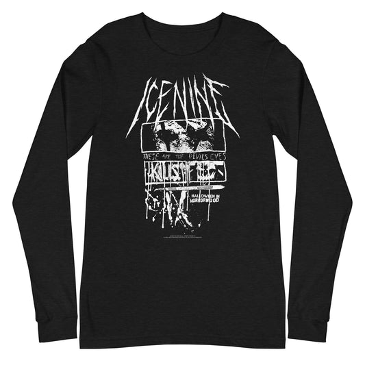 MERCHMOMENT Ice Nine Kills - Devil's Eyes Long Sleeve T-Shirt [Apparel] - Rock Band Apparel