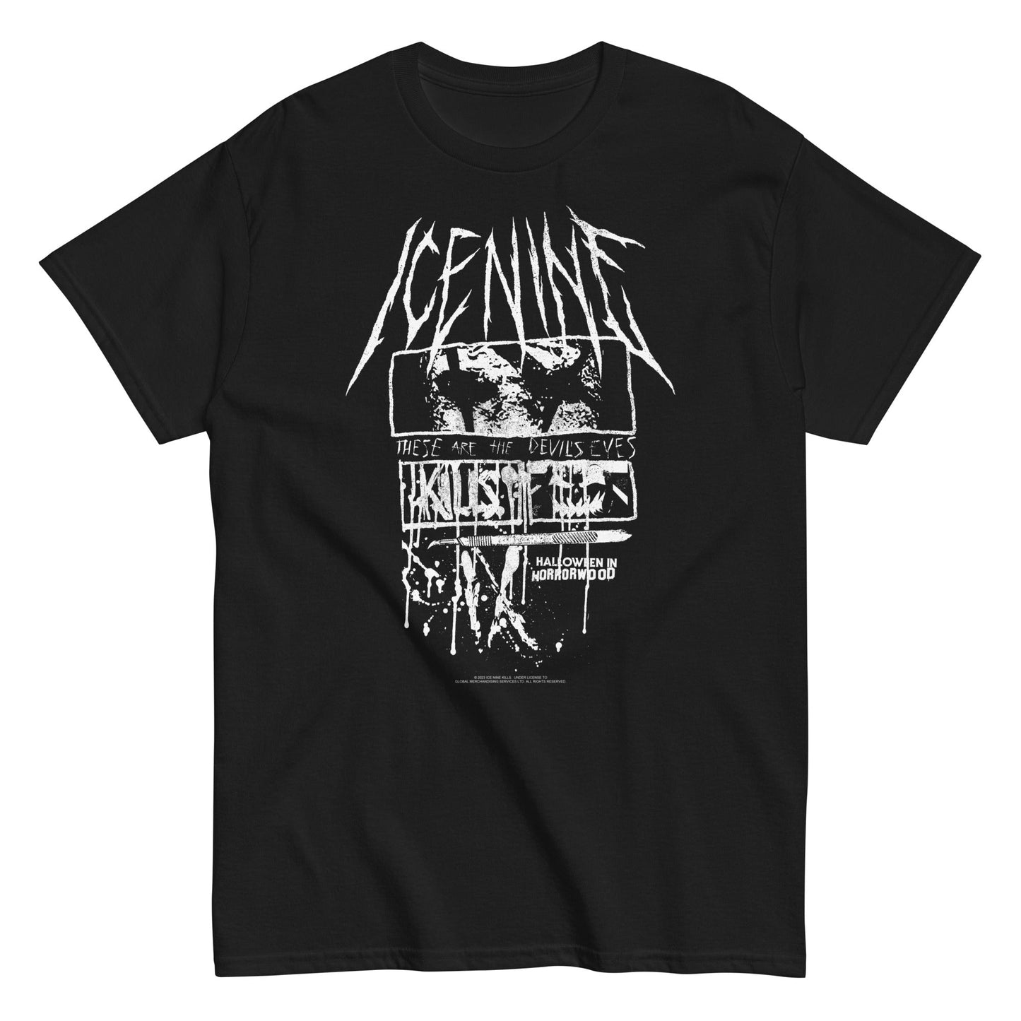 MerchMoment Ice Nine Kills - Devil's Eyes T-Shirt [Apparel] Black