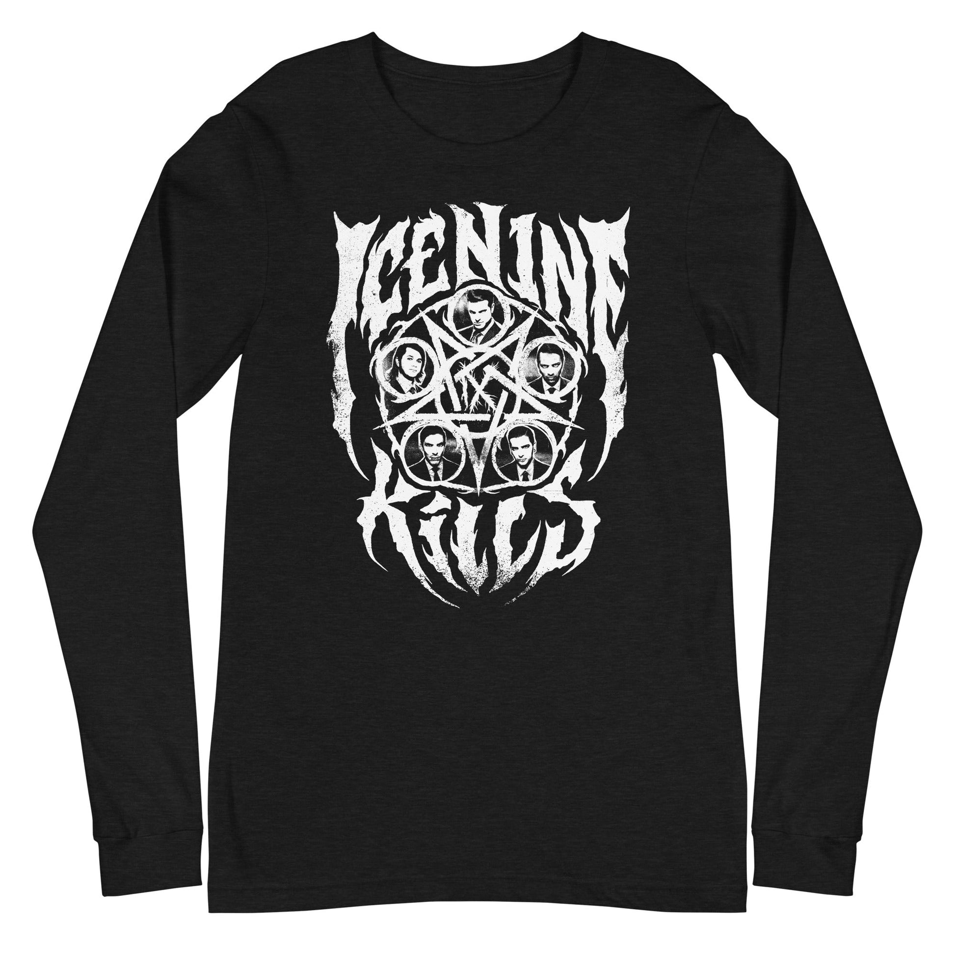 MerchMoment Ice Nine Kills - Fictional Substance Long Sleeve T-Shirt [Apparel] Black
