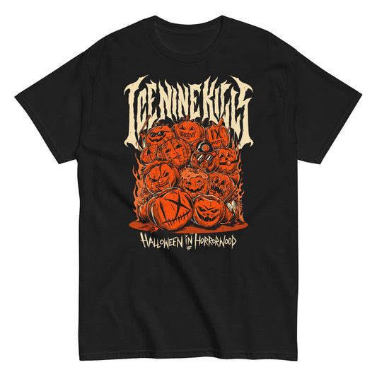 MERCHMOMENT Ice Nine Kills - Halloween Horrorwood T-Shirt [Apparel] - Rock Band Apparel