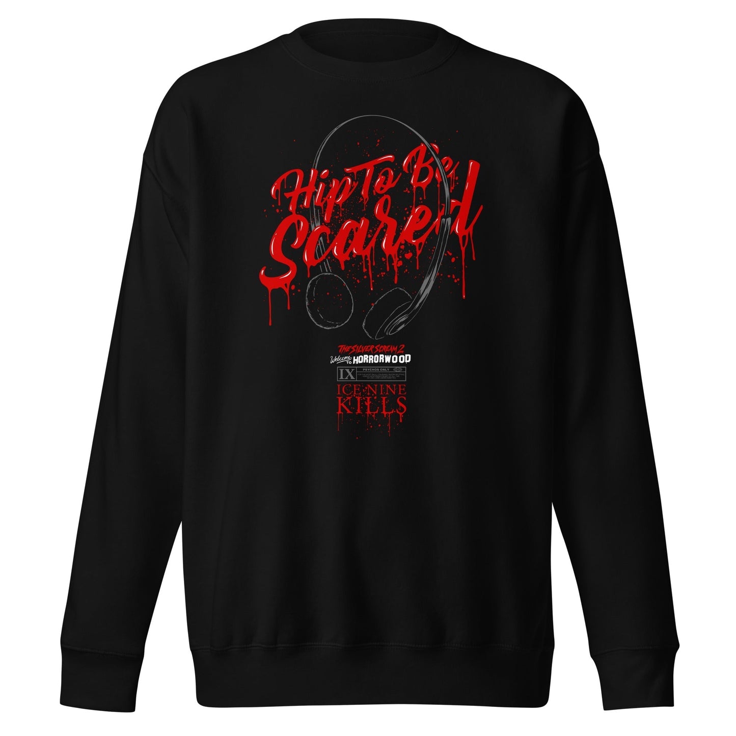 MerchMoment Ice Nine Kills - Hip to be Scared Sweatshirt [Apparel] Black