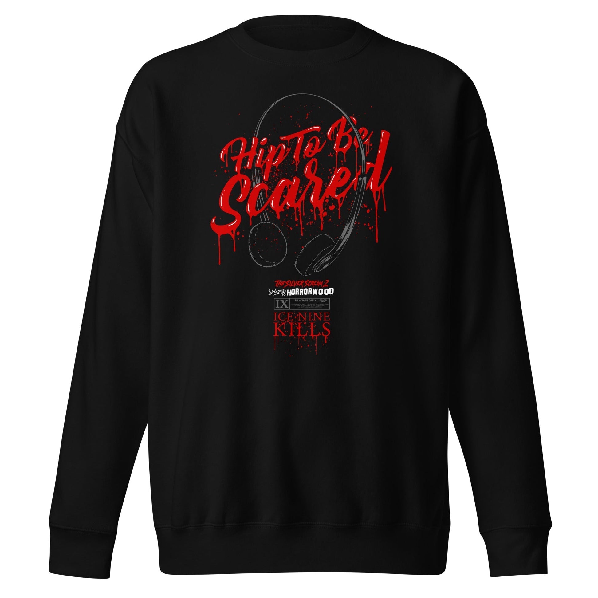 MerchMoment Ice Nine Kills - Hip to be Scared Sweatshirt [Apparel] Black