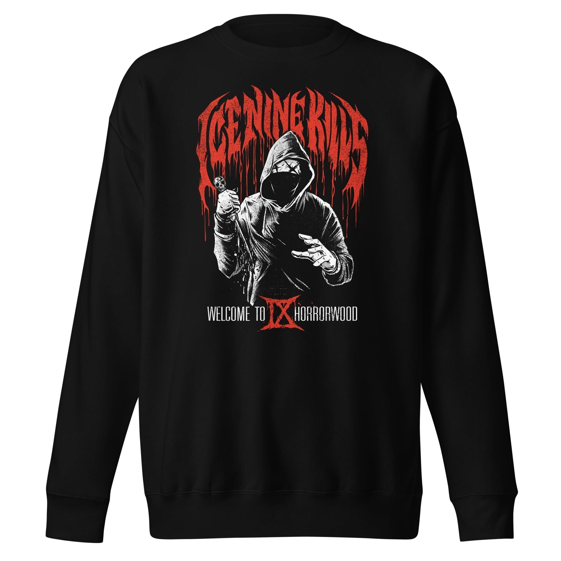 MerchMoment Ice Nine Kills - IX Horrorwood Sweatshirt [Apparel] Black