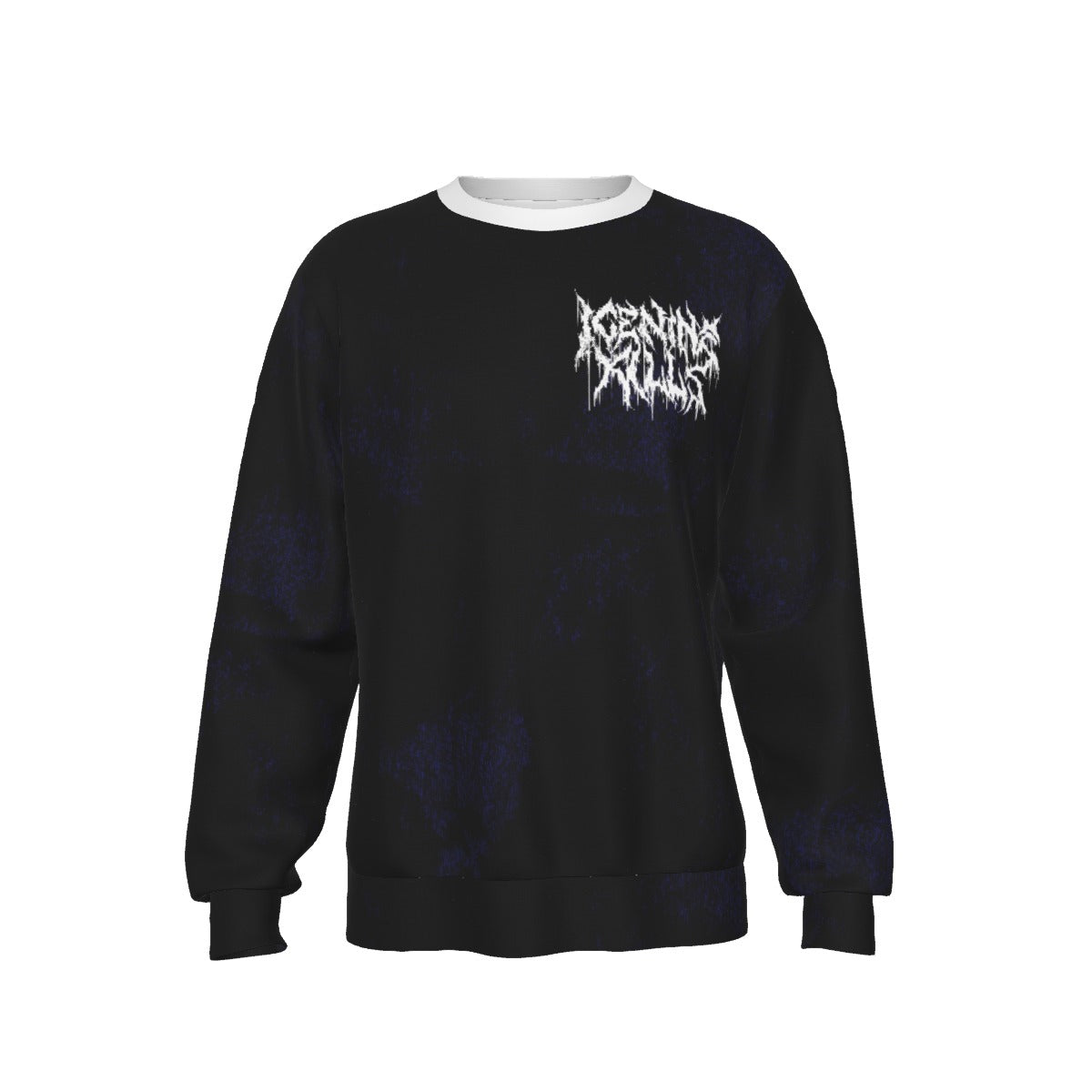 MerchMoment Ice Nine Kills Jason Skull All Over Print Sweatshirt [Apparel] As Shown