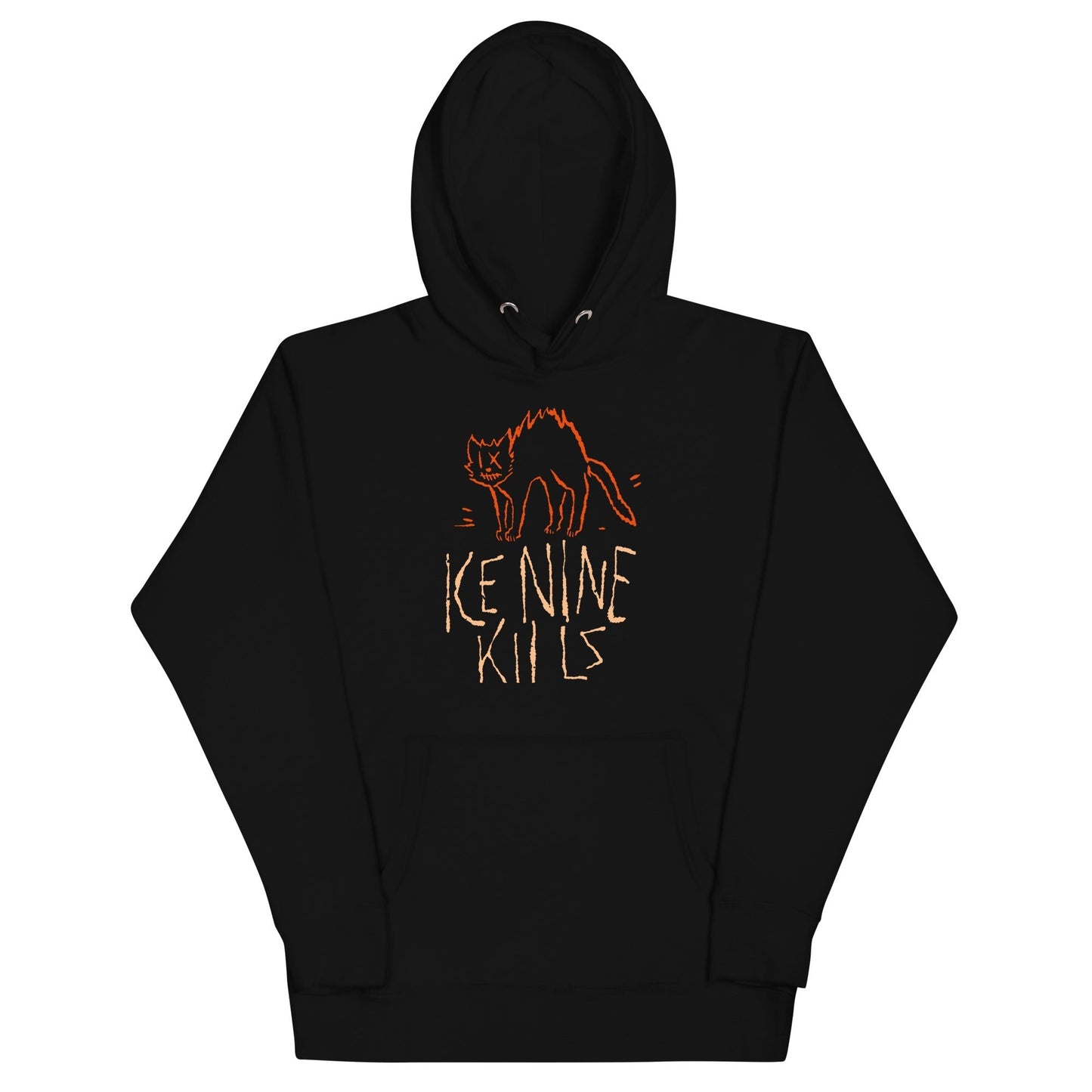MERCHMOMENT Ice Nine Kills - Scratchy Cat Hoodie [Apparel] - Rock Band Apparel