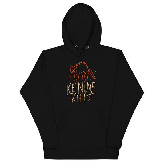 MERCHMOMENT Ice Nine Kills - Scratchy Cat Hoodie [Apparel] - Rock Band Apparel