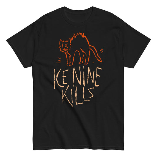 MERCHMOMENT Ice Nine Kills - Scratchy Cat T-Shirt [Apparel] - Rock Band Apparel