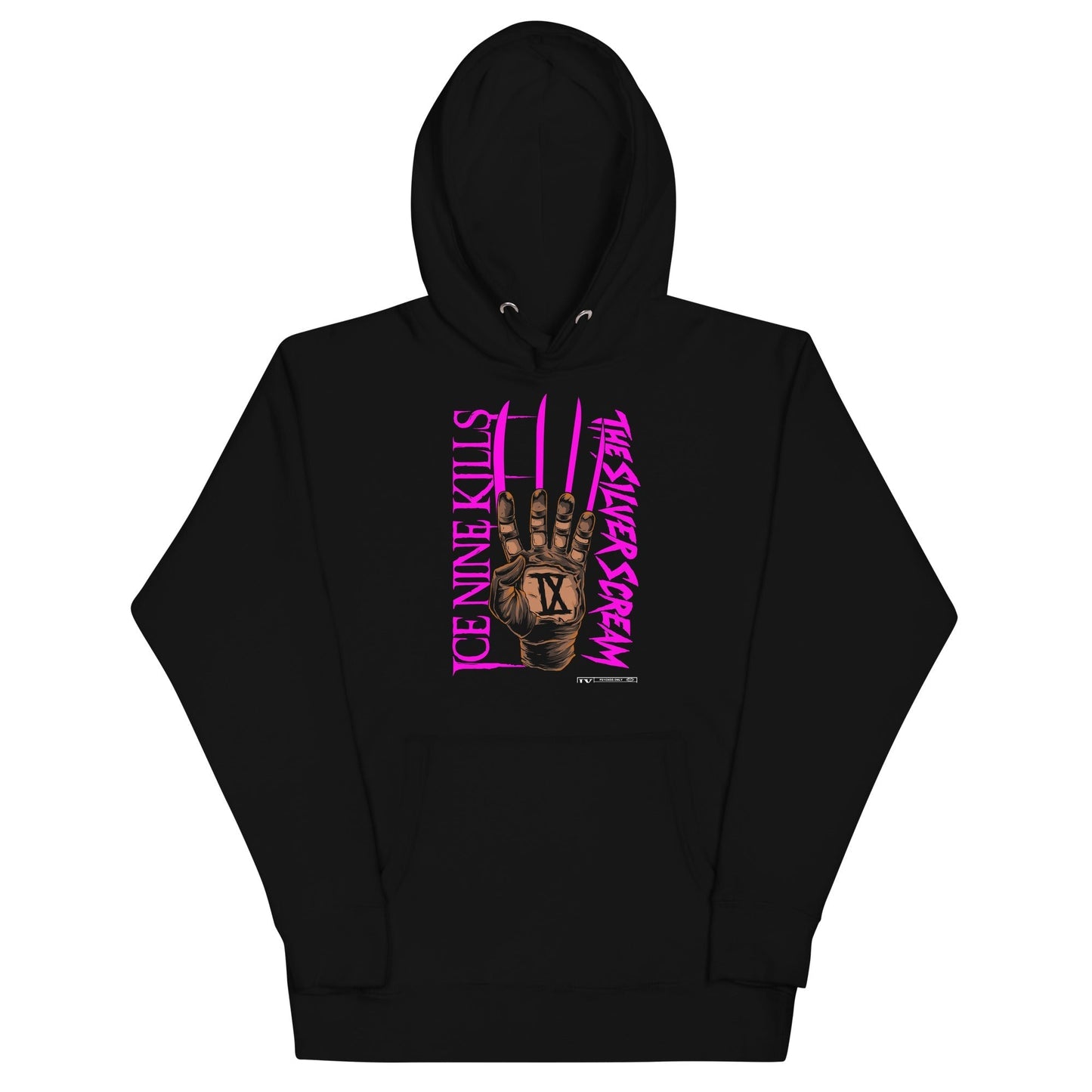 MerchMoment Ice Nine Kills - Silver Scream Hoodie [Apparel] Black