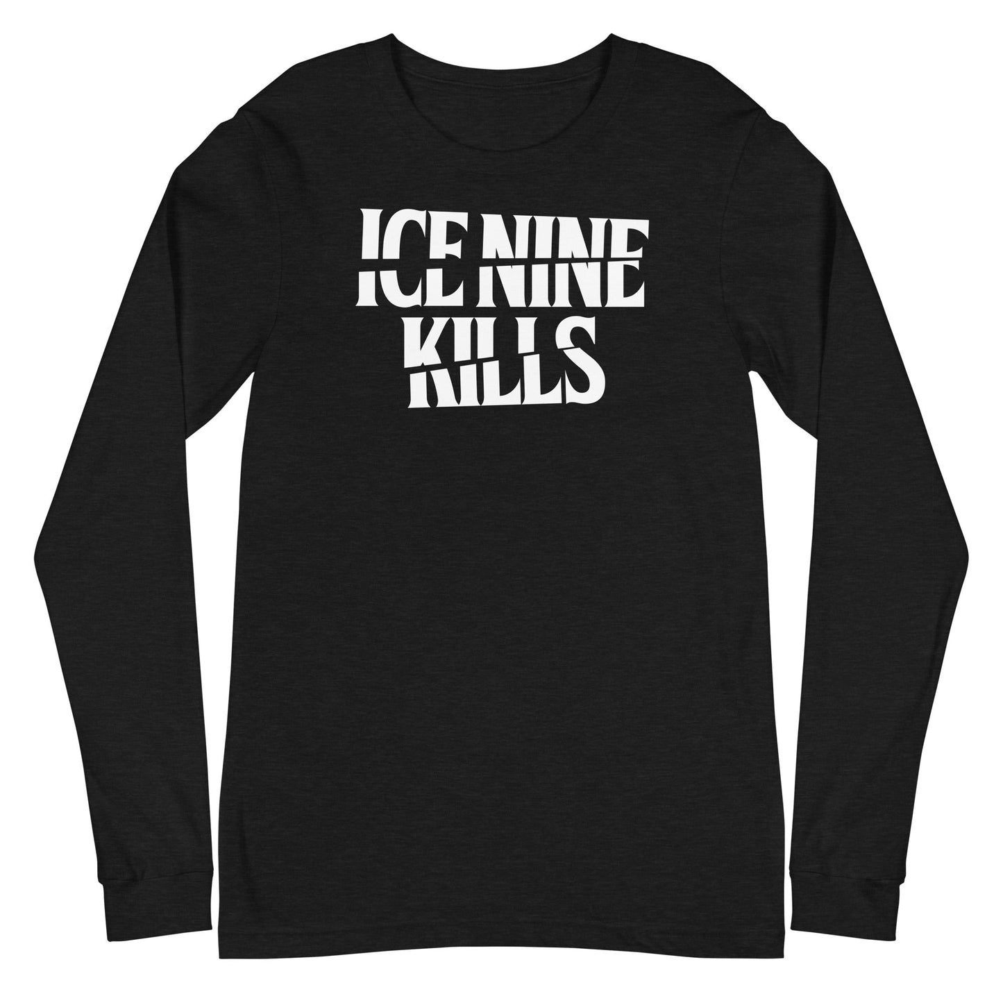MERCHMOMENT Ice Nine Kills - Slash Logo Long Sleeve T-Shirt [Apparel] - Rock Band Apparel