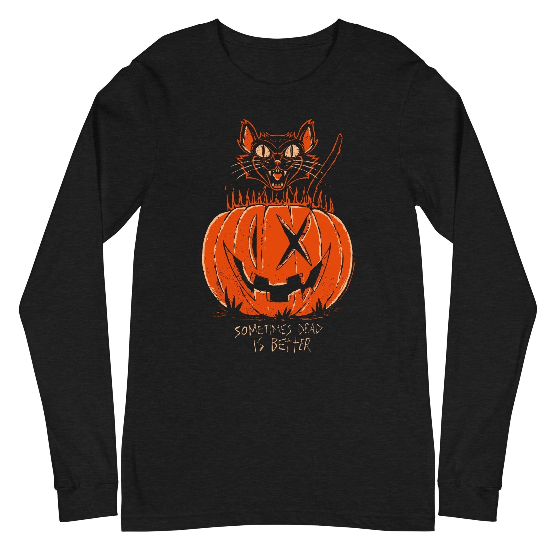 MerchMoment Ice Nine Kills - Sometimes Dead is Better Long Sleeve T-Shirt [Apparel] Black