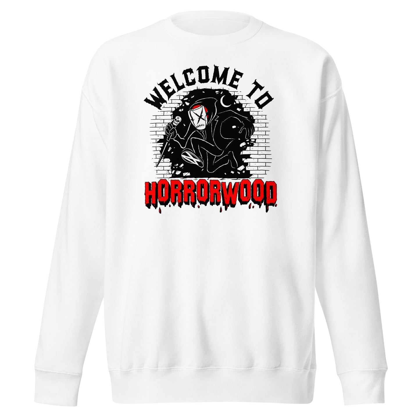 MERCHMOMENT Ice Nine Kills - Welcome to Horrorwood Sweatshirt [Apparel] - Rock Band Apparel