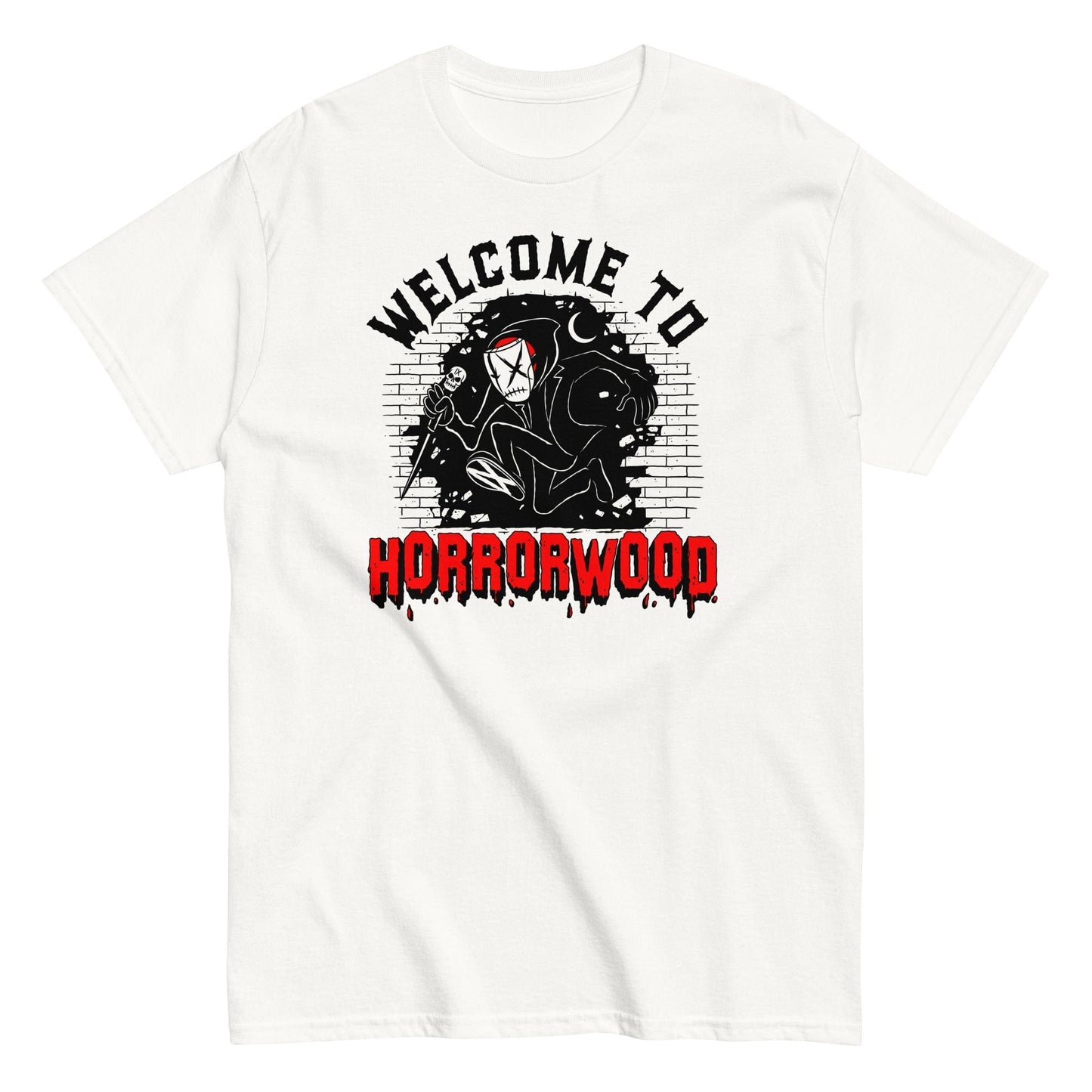 MERCHMOMENT Ice Nine Kills - Welcome to Horrorwood T-Shirt [Apparel] - Rock Band Apparel