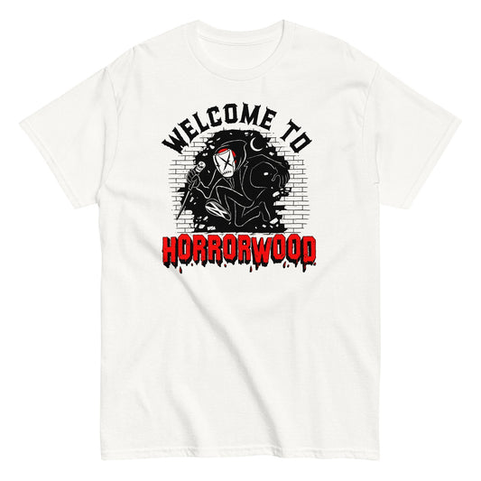 MERCHMOMENT Ice Nine Kills - Welcome to Horrorwood T-Shirt [Apparel] - Rock Band Apparel