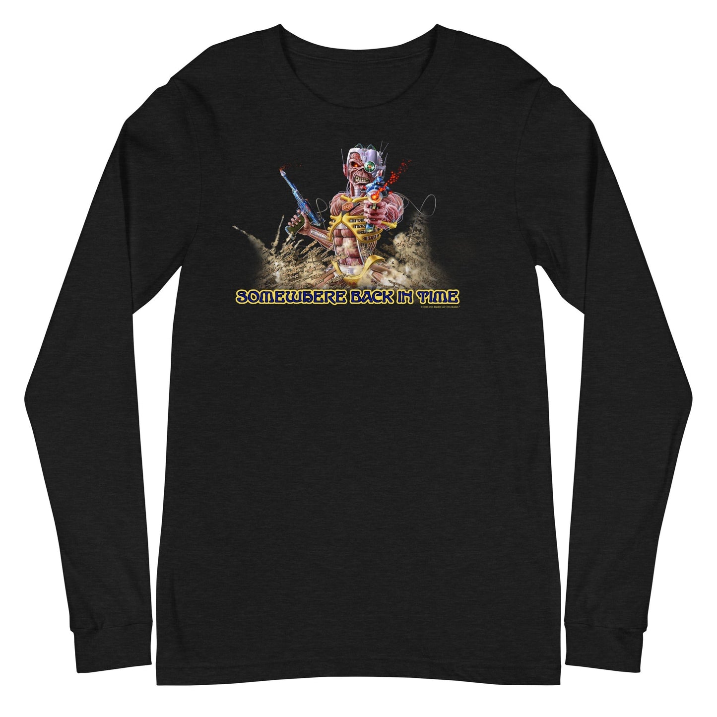 MerchMoment Iron Maiden - Back in Time Long Sleeve T-Shirt [Apparel] Black