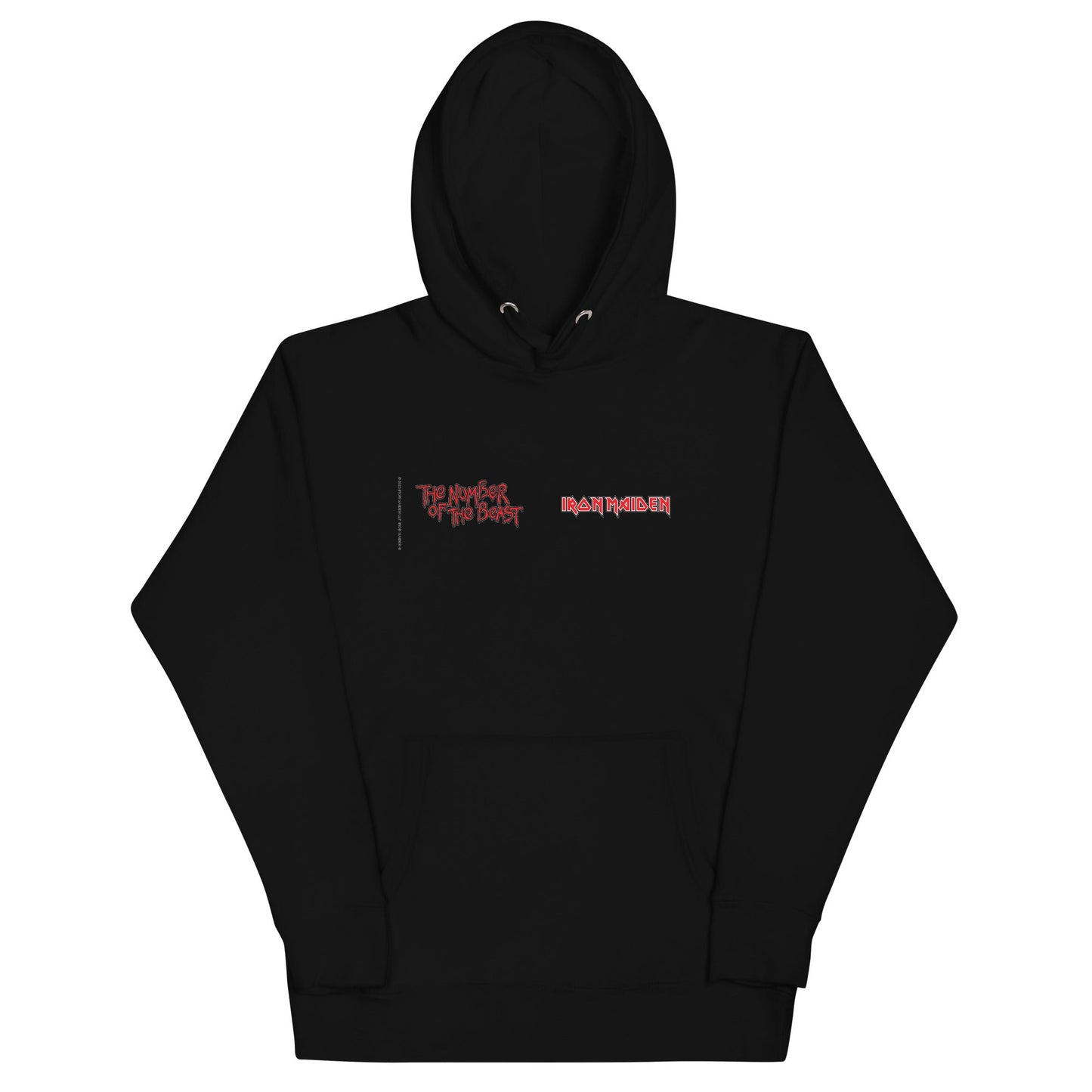 MERCHMOMENT Iron Maiden - Beast Logo Hoodie [Apparel] - Rock Band Apparel