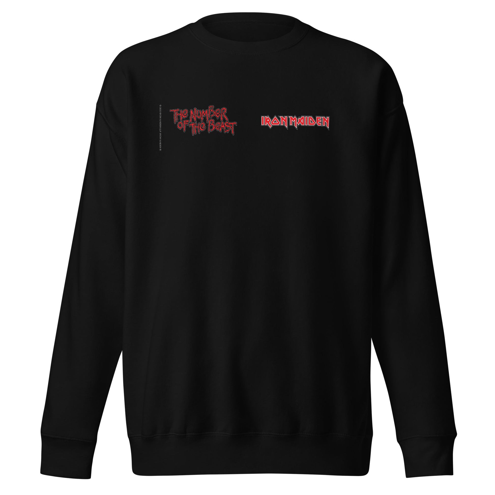 MERCHMOMENT Iron Maiden - Beast Logo Sweatshirt [Apparel] - Rock Band Apparel