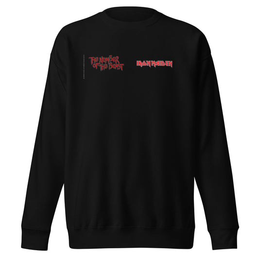 MERCHMOMENT Iron Maiden - Beast Logo Sweatshirt [Apparel] - Rock Band Apparel