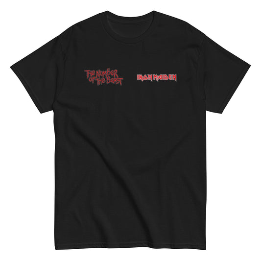 MerchMoment Iron Maiden - Beast Logo T-Shirt [Apparel] Black