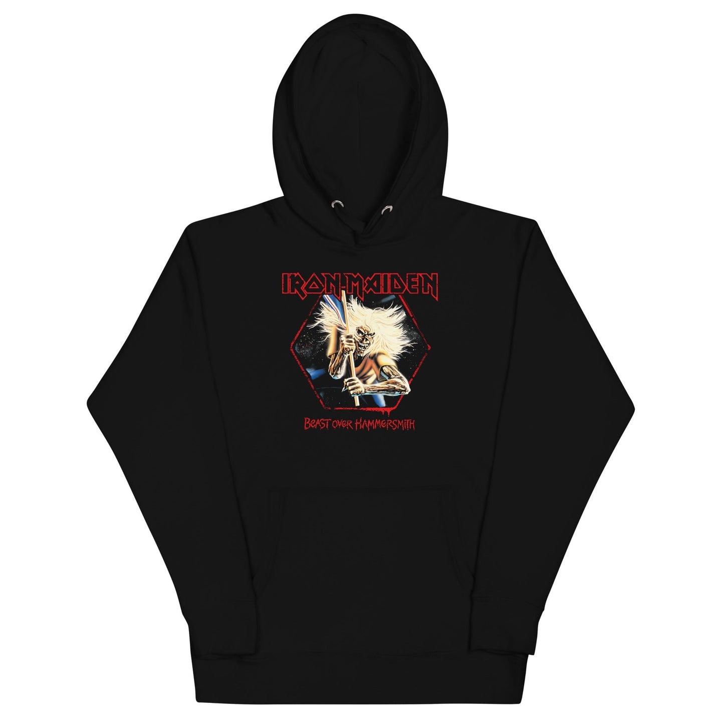 MerchMoment Iron Maiden - Beast Over Hammersmith Hoodie [Apparel] Black