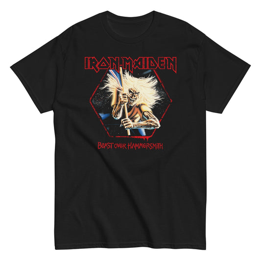 MERCHMOMENT Iron Maiden - Beast Over Hammersmith T-Shirt [Apparel] - Rock Band Apparel