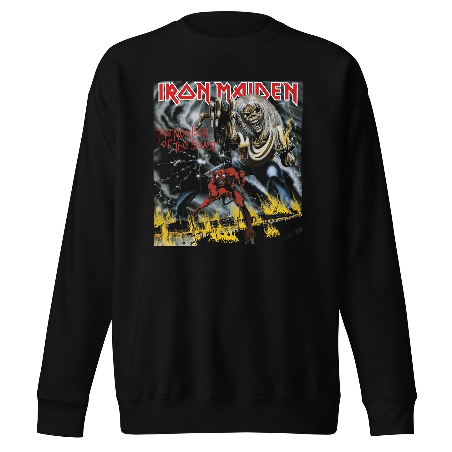 MERCHMOMENT Iron Maiden - Darker Beast Sweatshirt [Apparel] - Rock Band Apparel
