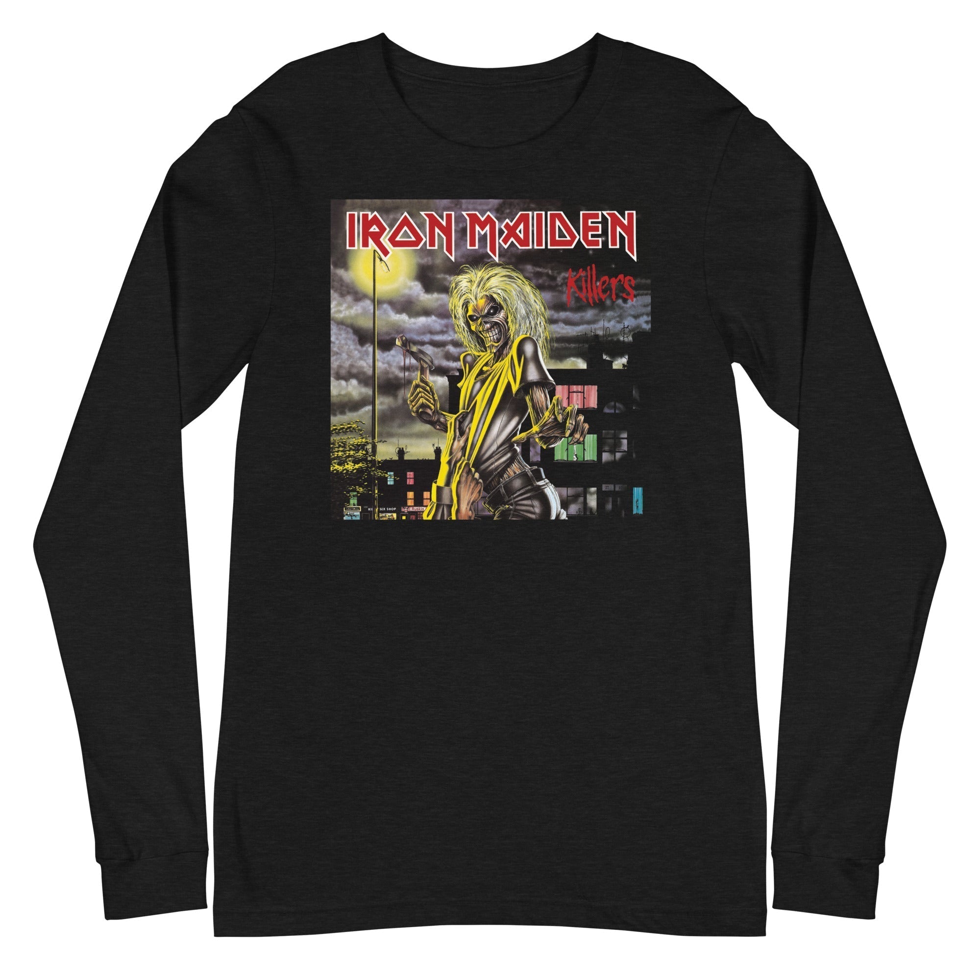 MerchMoment Iron Maiden - Darker Killers Long Sleeve T-Shirt [Apparel] Black