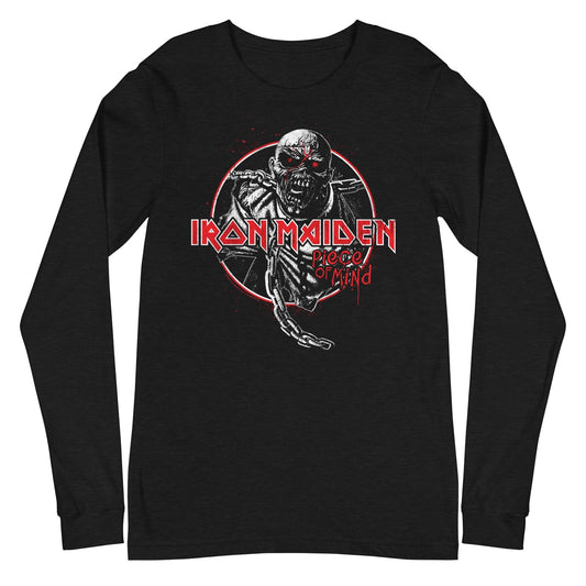 MERCHMOMENT Iron Maiden - Eddie Peace Long Sleeve T-Shirt [Apparel] - Rock Band Apparel